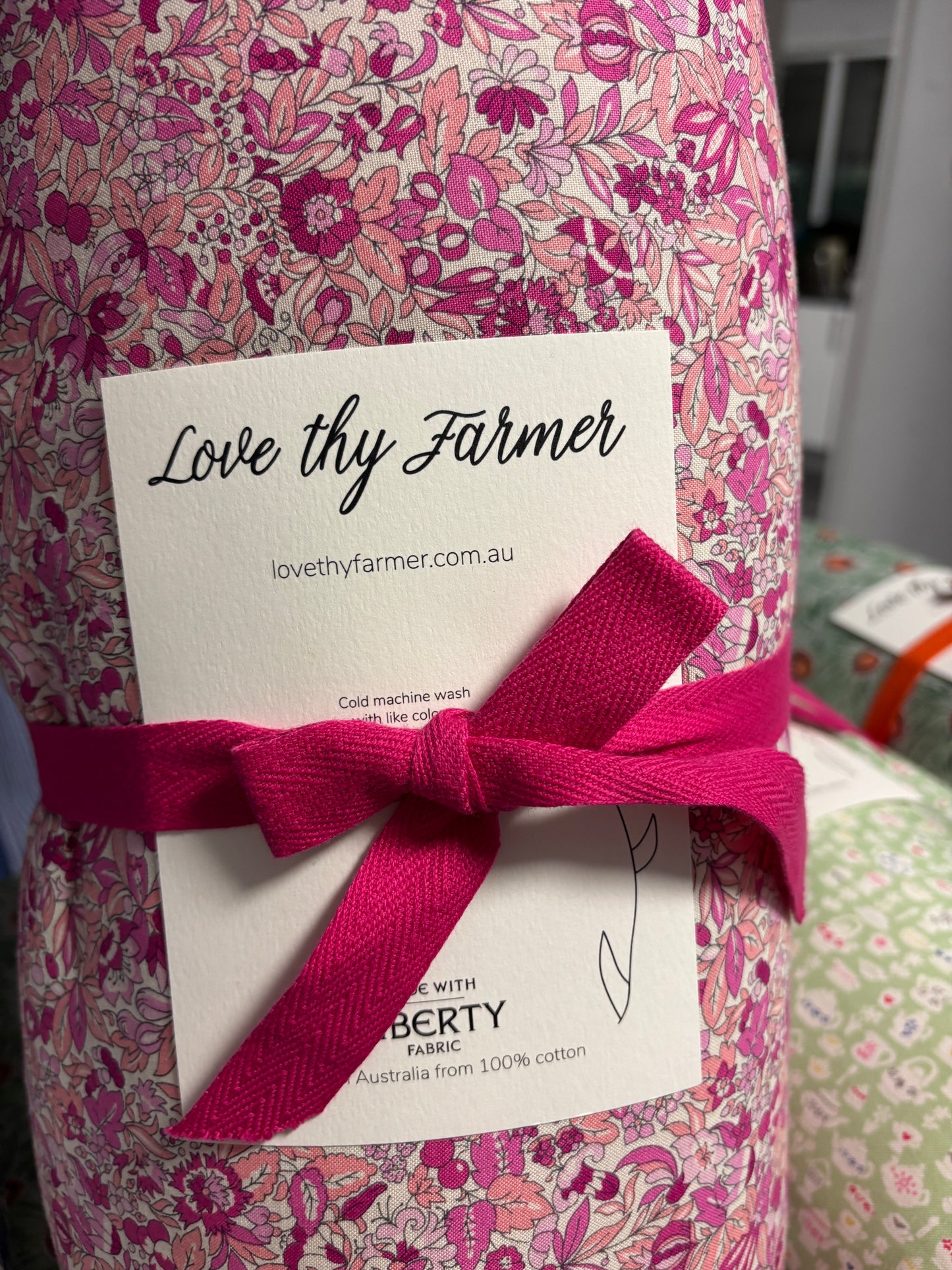 Liberty Fabric Ironing Board Cover — Field Flowers