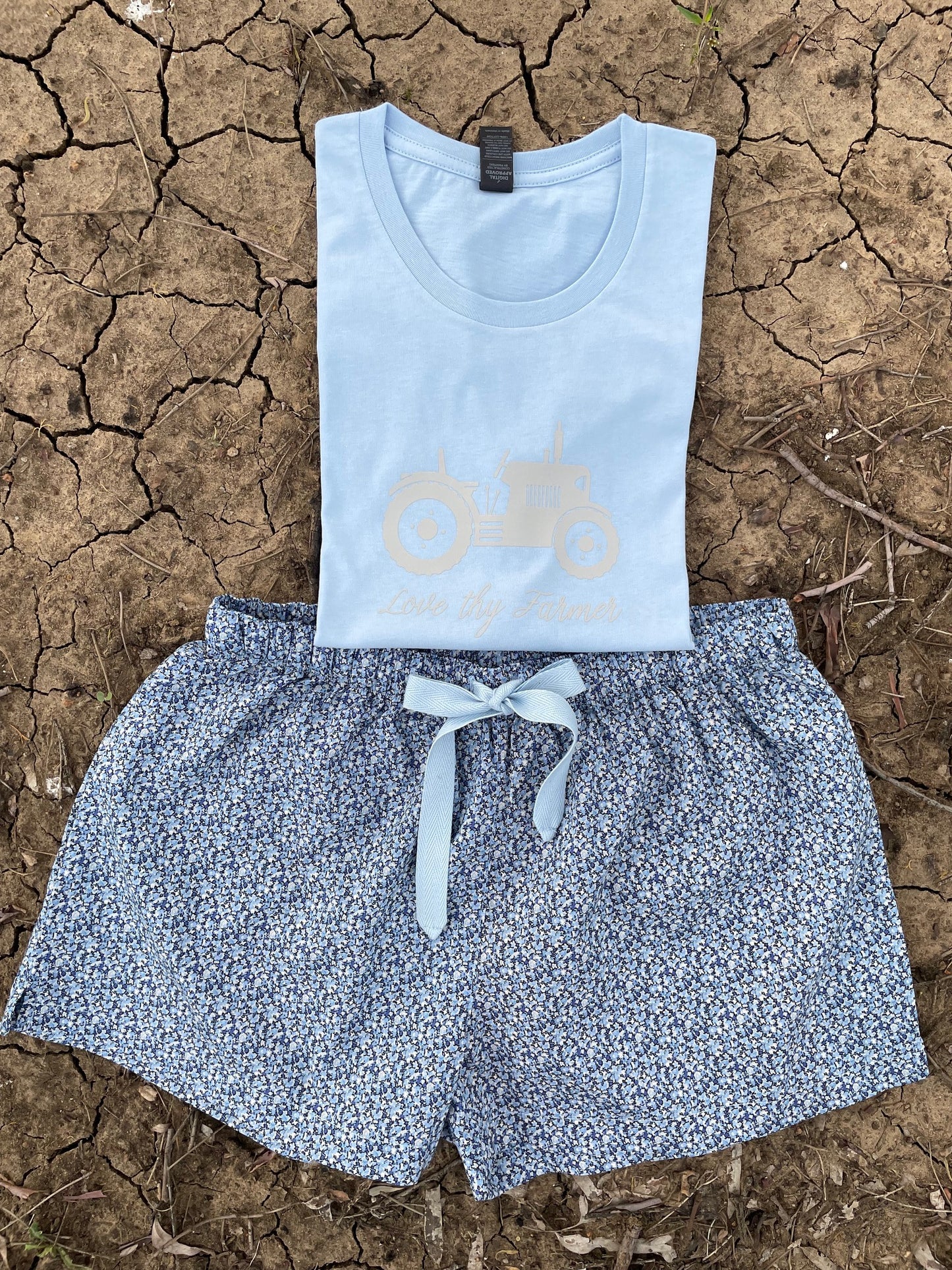 Ladies' Liberty Fabric Boxer Short Set