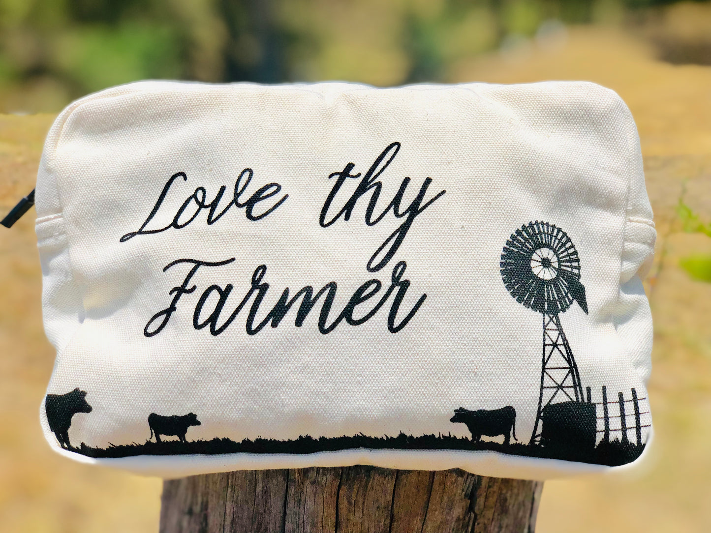 Australian Cotton Utility/Wash Bag