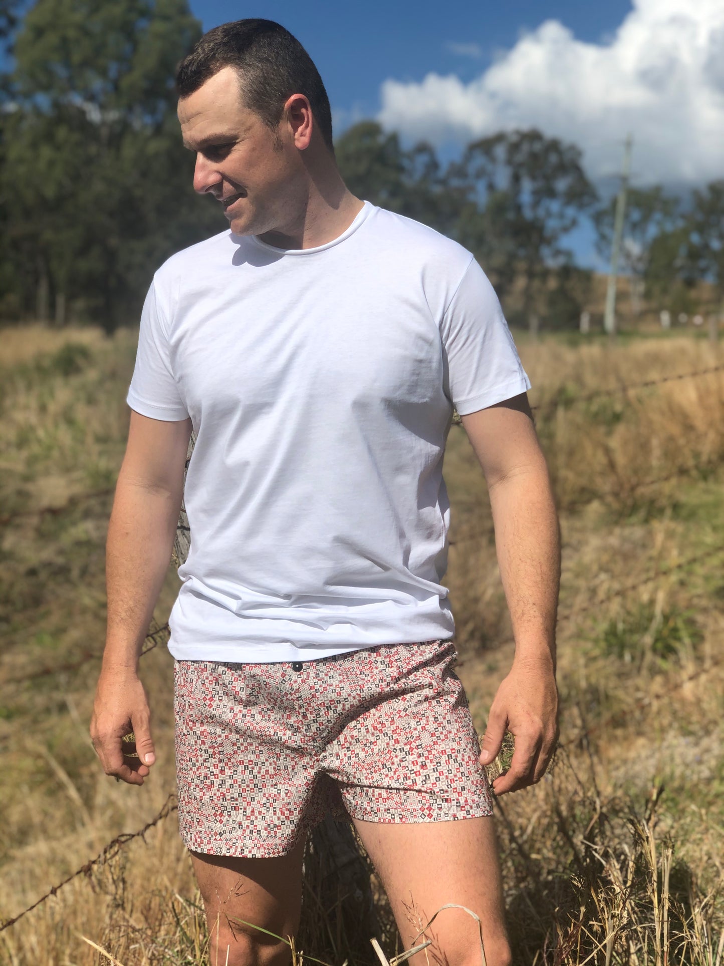 Men's Liberty Fabric Boxer Short Set