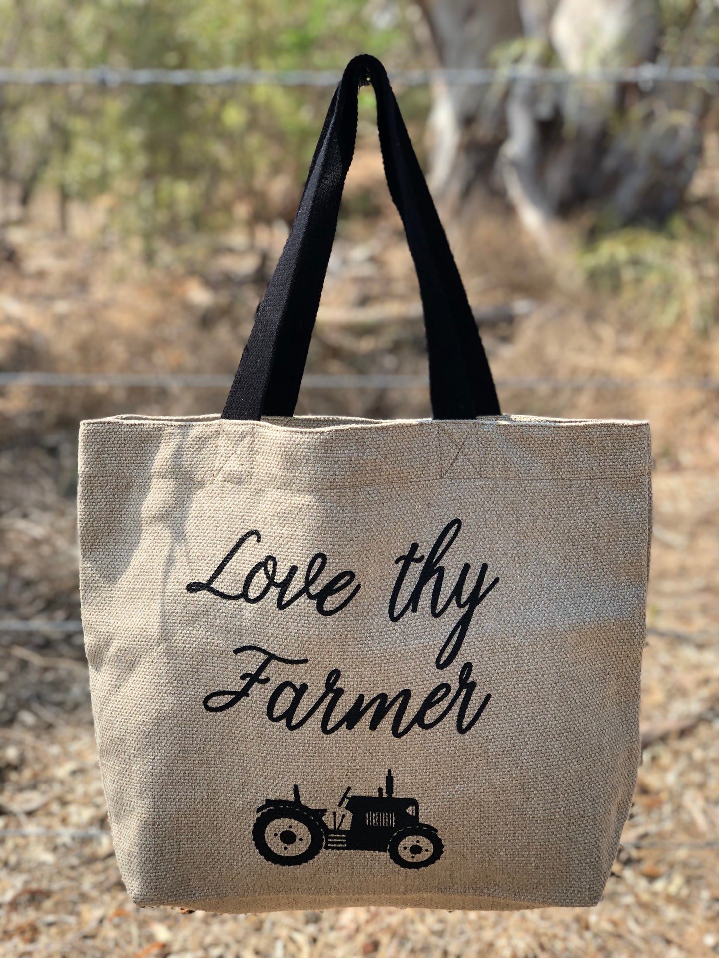 Belgian Loomstate Linen Tote Bag