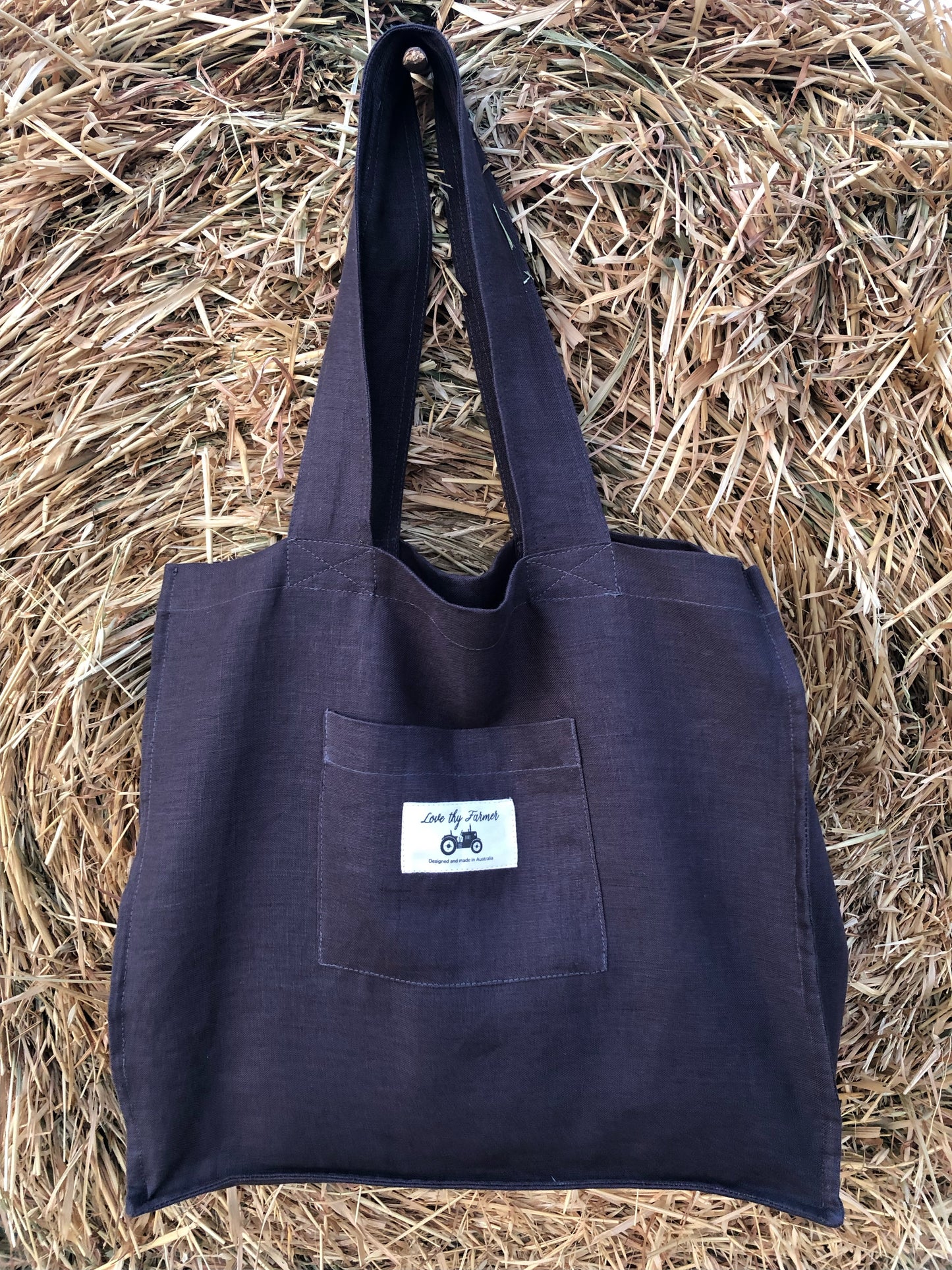 Linen Tote Bag