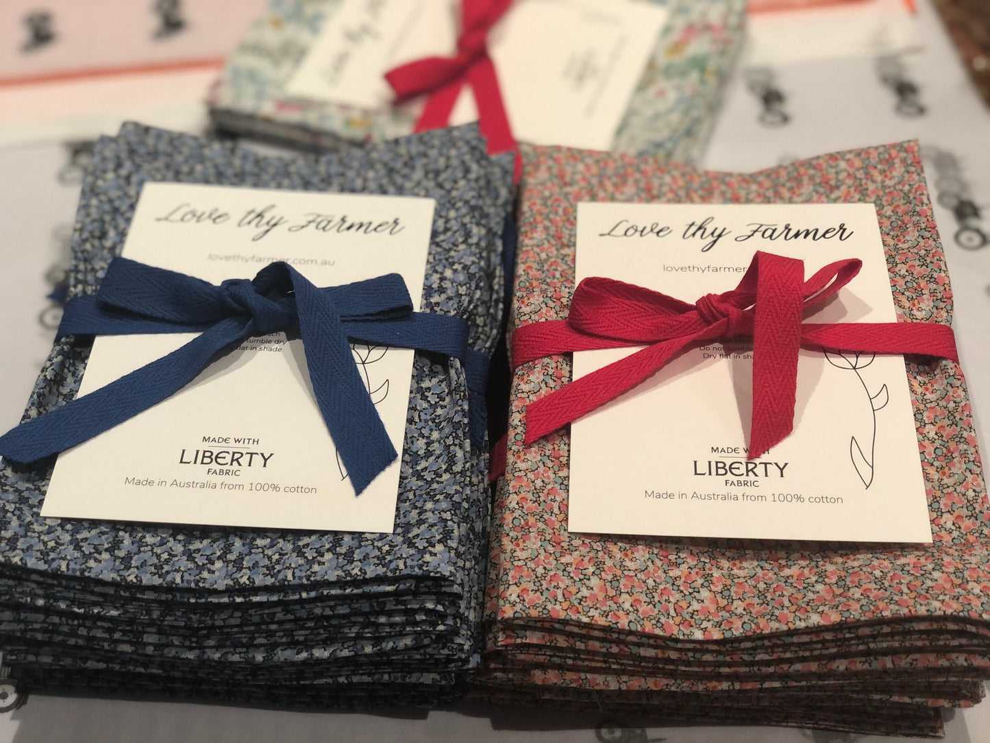 Liberty Fabric Napkins in Field Flowers (set of 4)